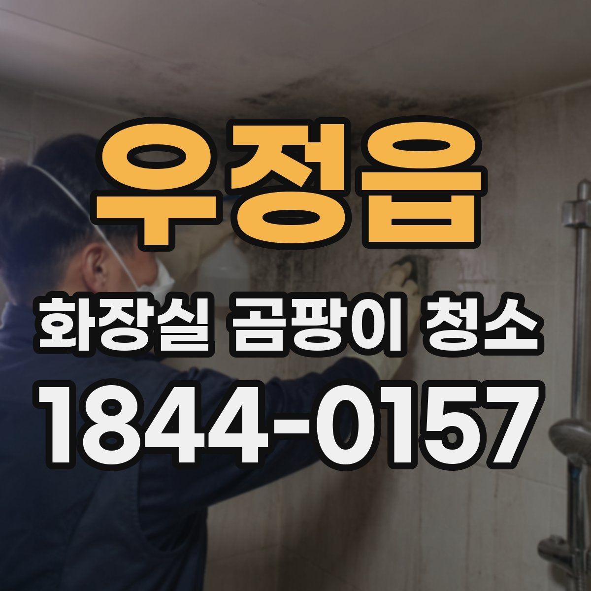 우정읍 화장실 곰팡이 청소 거품형과 스프레이형 차이 보기