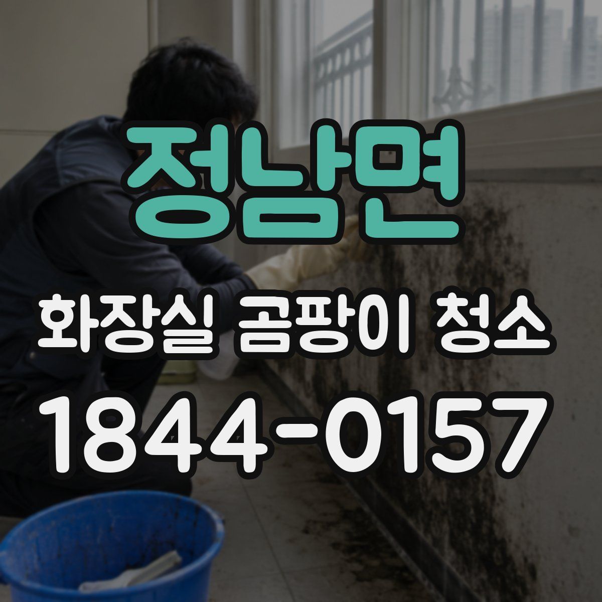정남면 화장실 곰팡이 청소