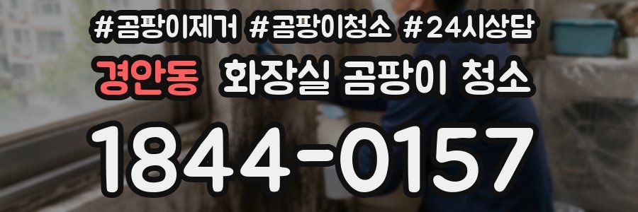 경안동 화장실 곰팡이 청소