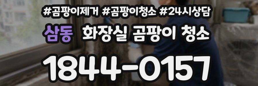 삼동 화장실 곰팡이 청소