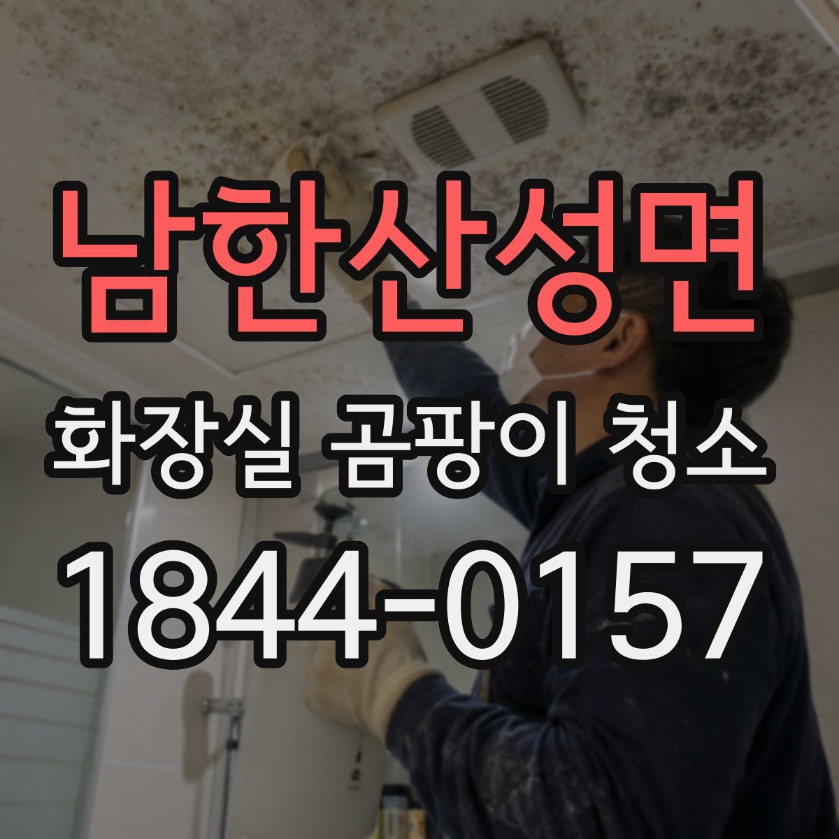남한산성면 화장실 곰팡이 청소