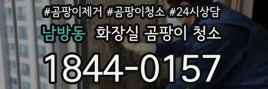 남방동 화장실 곰팡이 청소
