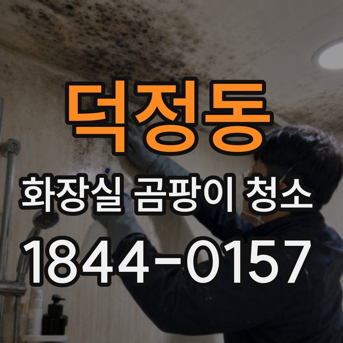 덕정동 화장실 곰팡이 청소