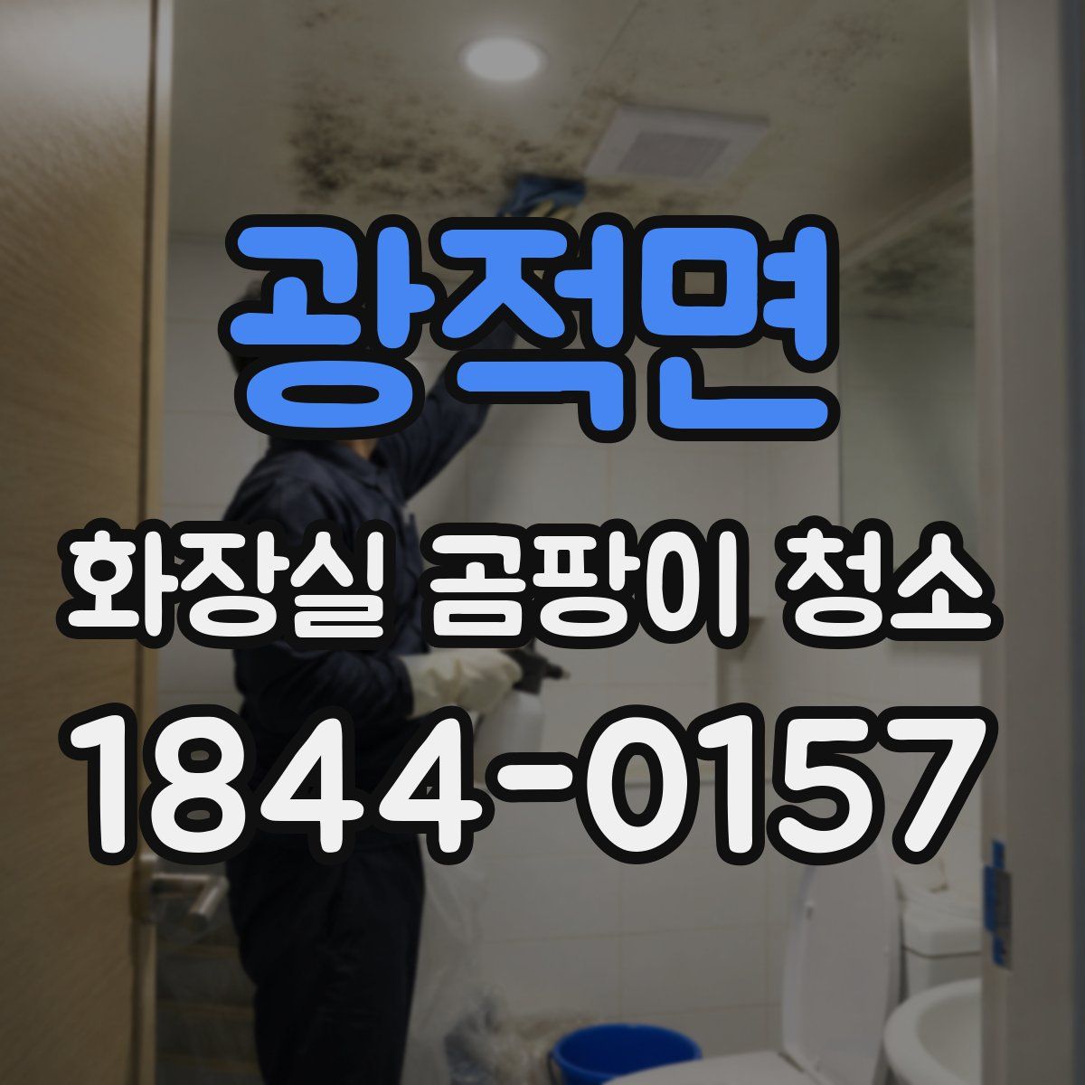 광적면 화장실 곰팡이 청소