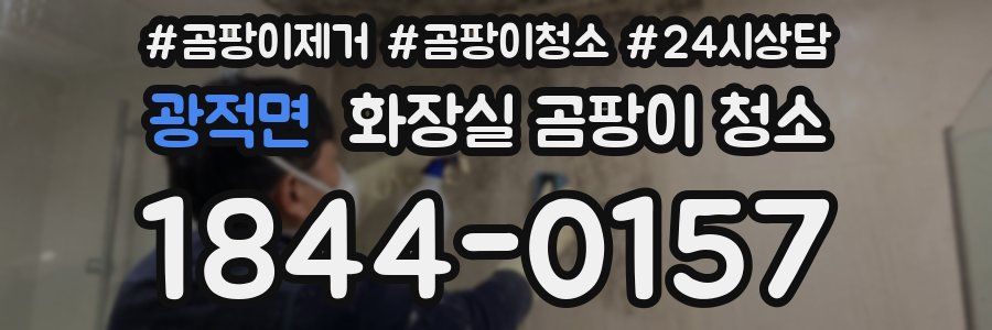 광적면 화장실 곰팡이 청소