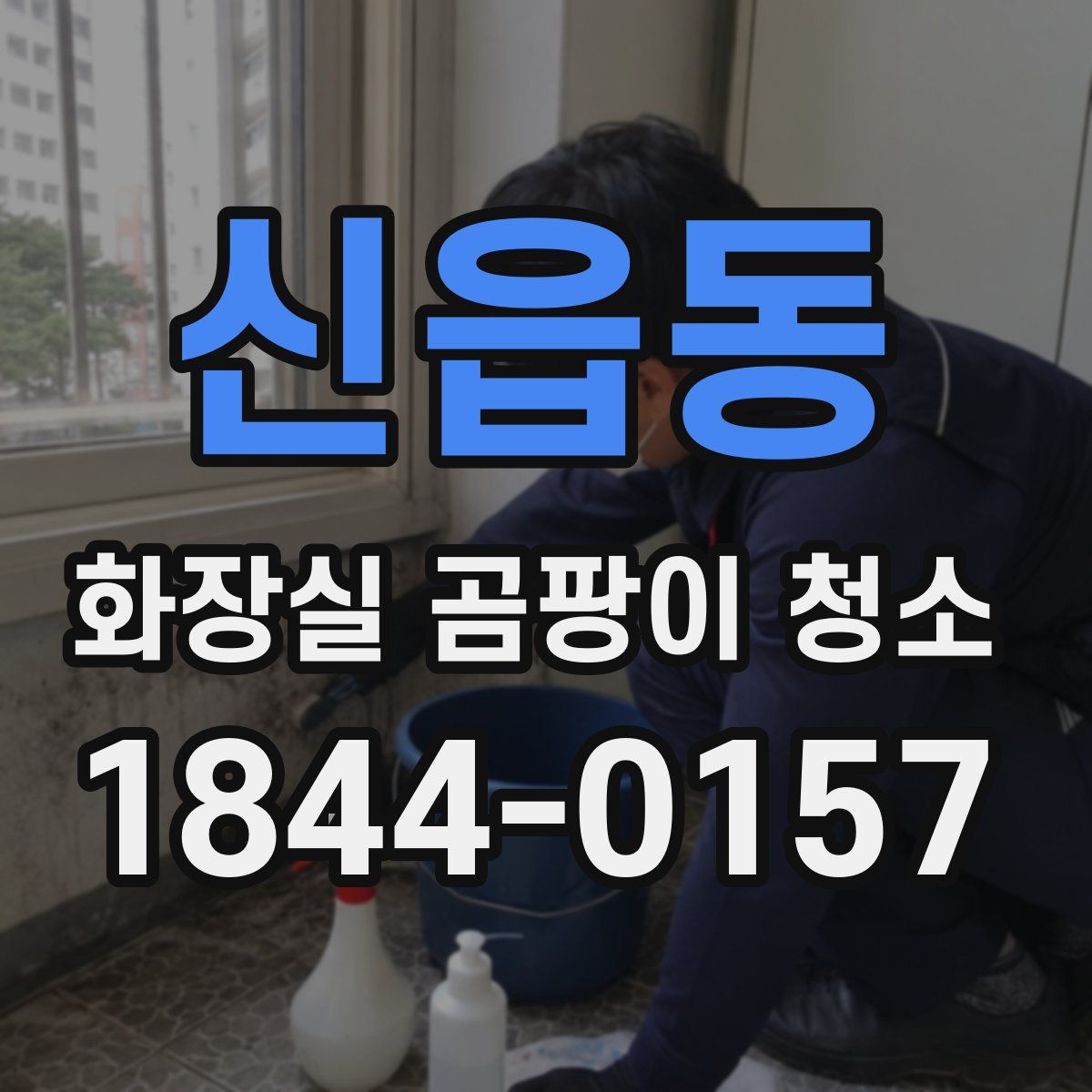 신읍동 화장실 곰팡이 청소