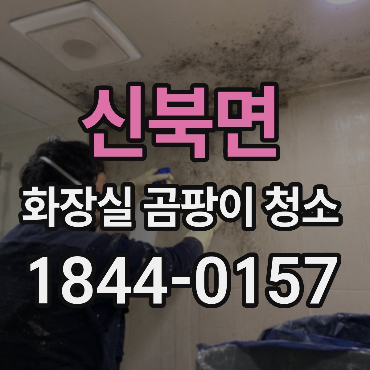 신북면 화장실 곰팡이 청소