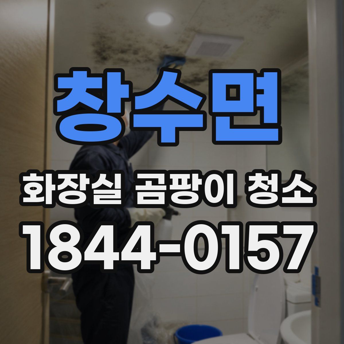 창수면 화장실 곰팡이 청소