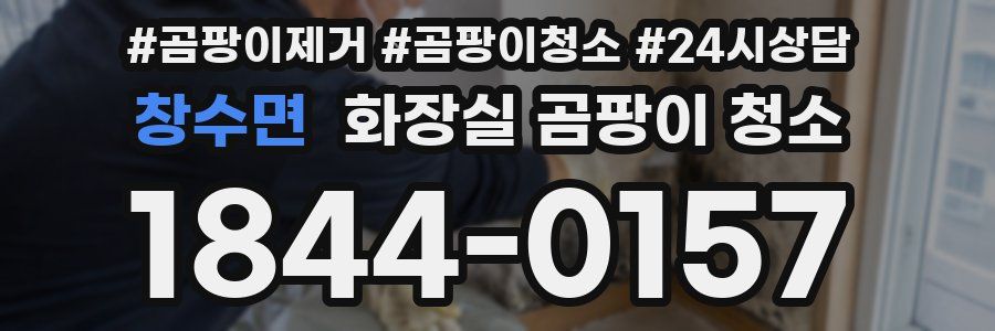 창수면 화장실 곰팡이 청소