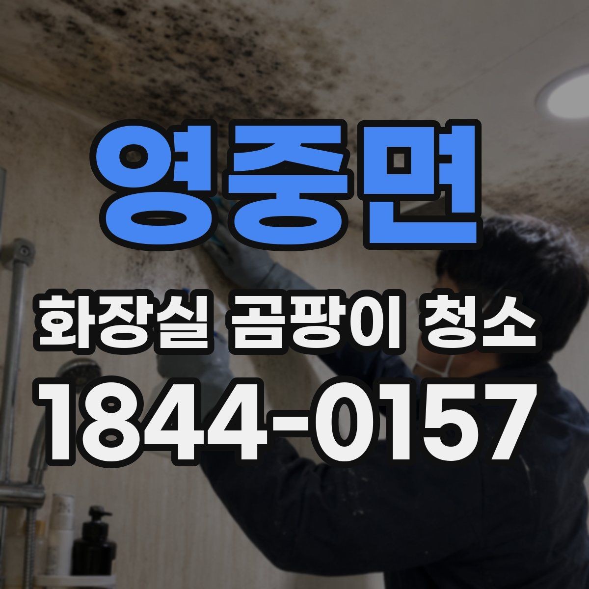 영중면 화장실 곰팡이 청소 오래된 욕실에서 한계가 보이는 경우