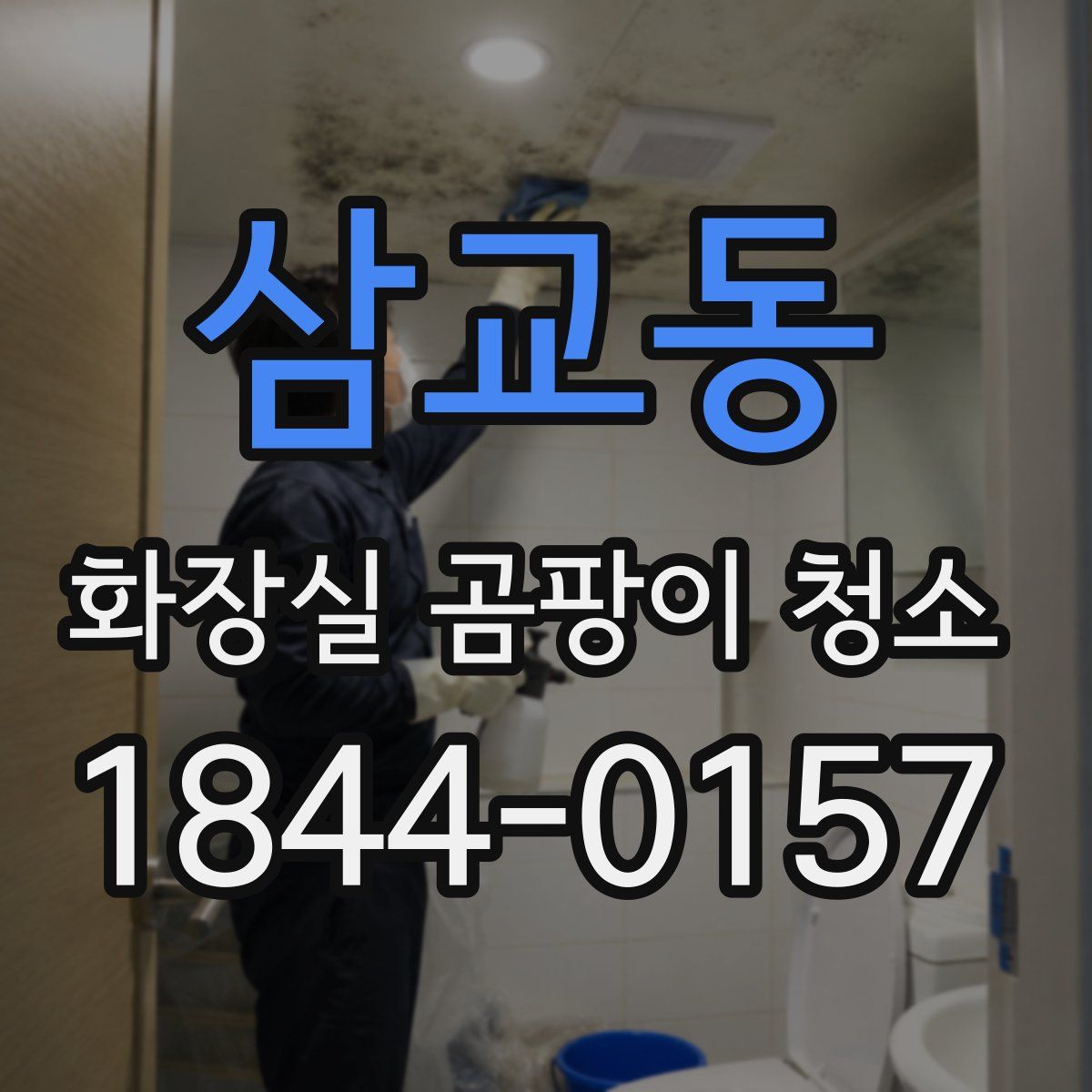 삼교동 화장실 곰팡이 청소