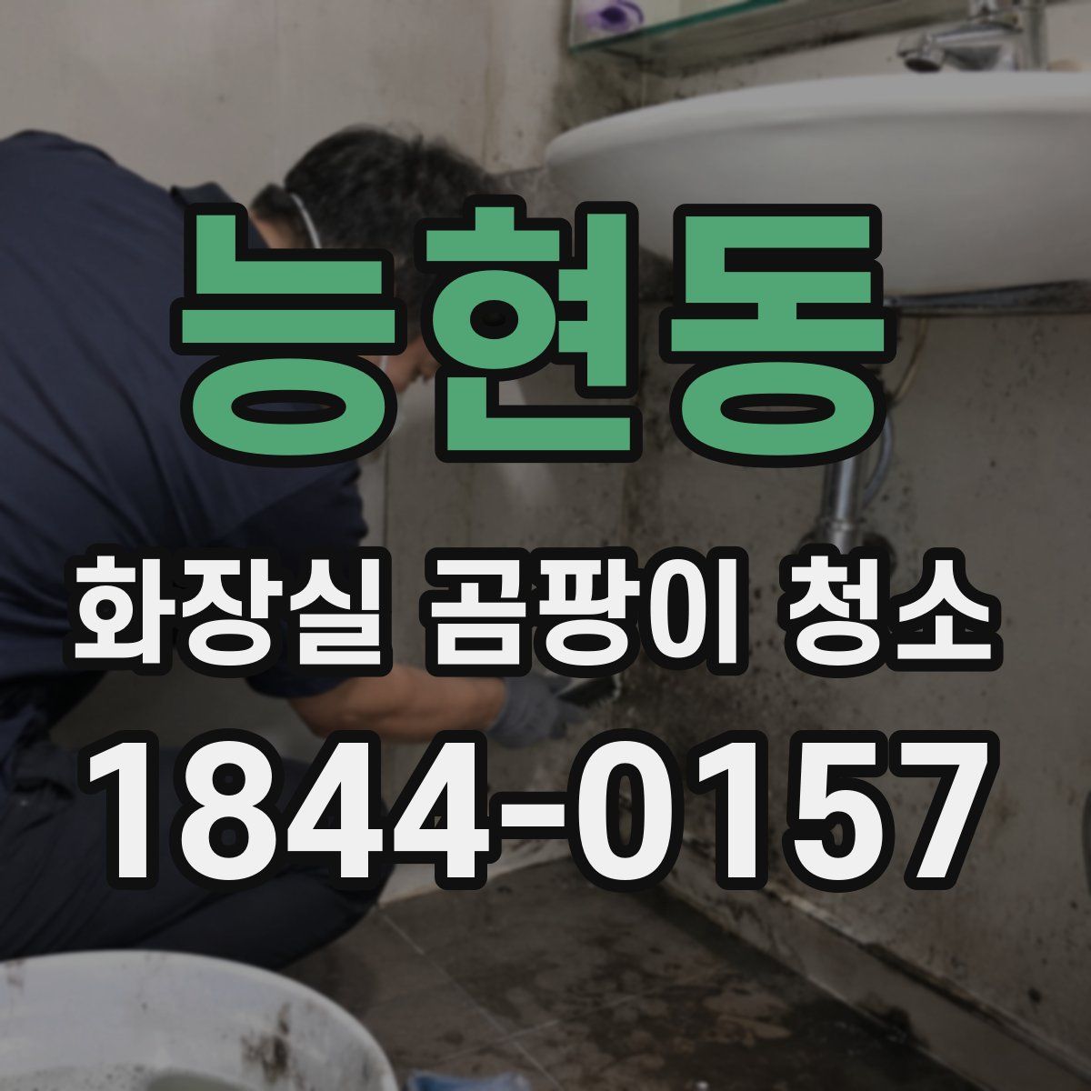 능현동 화장실 곰팡이 청소