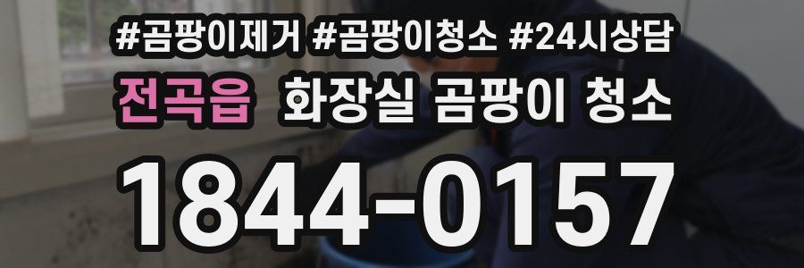 전곡읍 화장실 곰팡이 청소