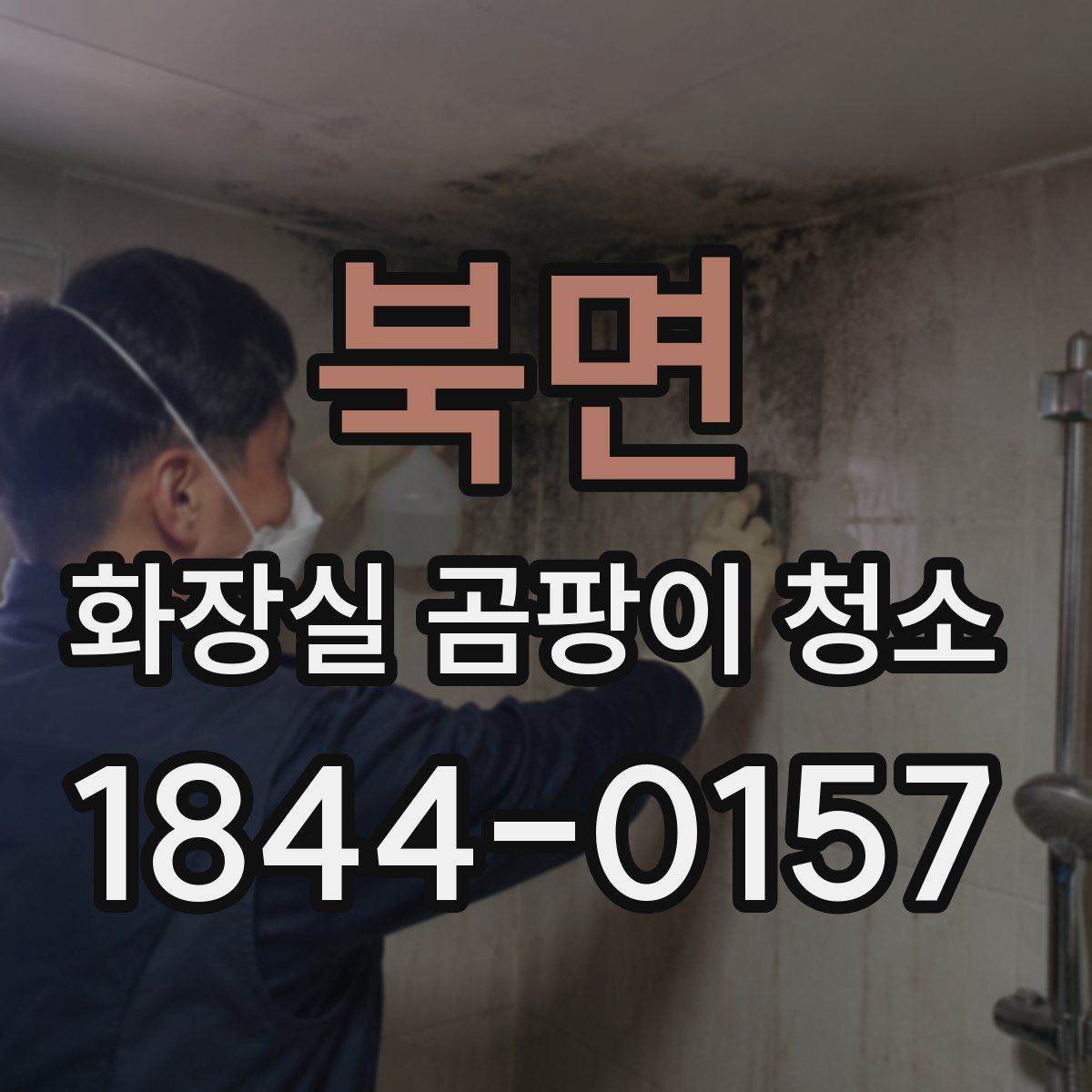 북면 화장실 곰팡이 청소