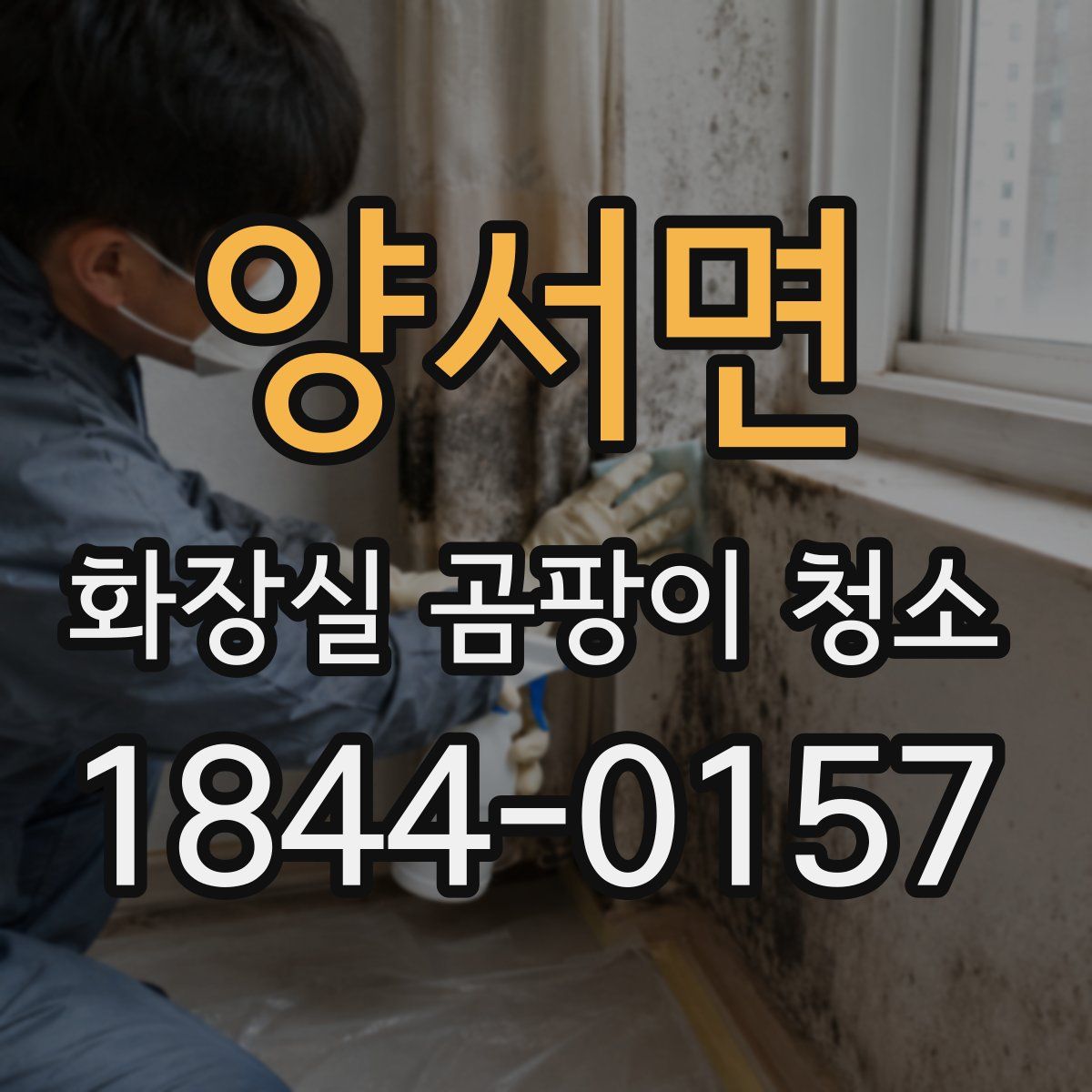 양서면 화장실 곰팡이 청소