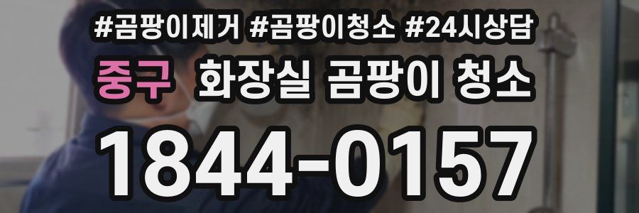 중구 화장실 곰팡이 청소