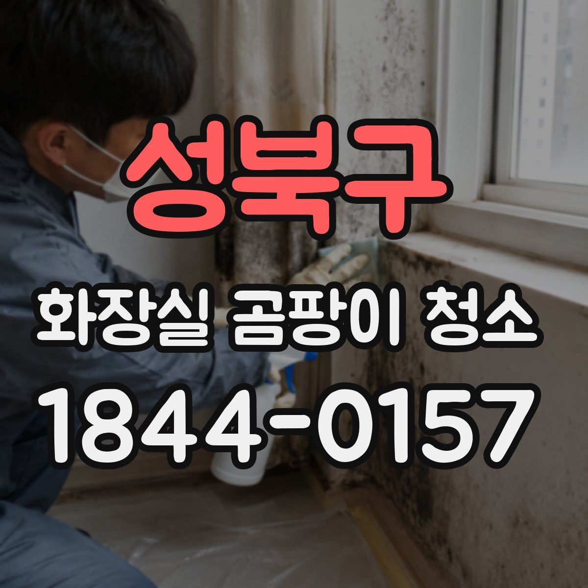 성북구 화장실 곰팡이 청소