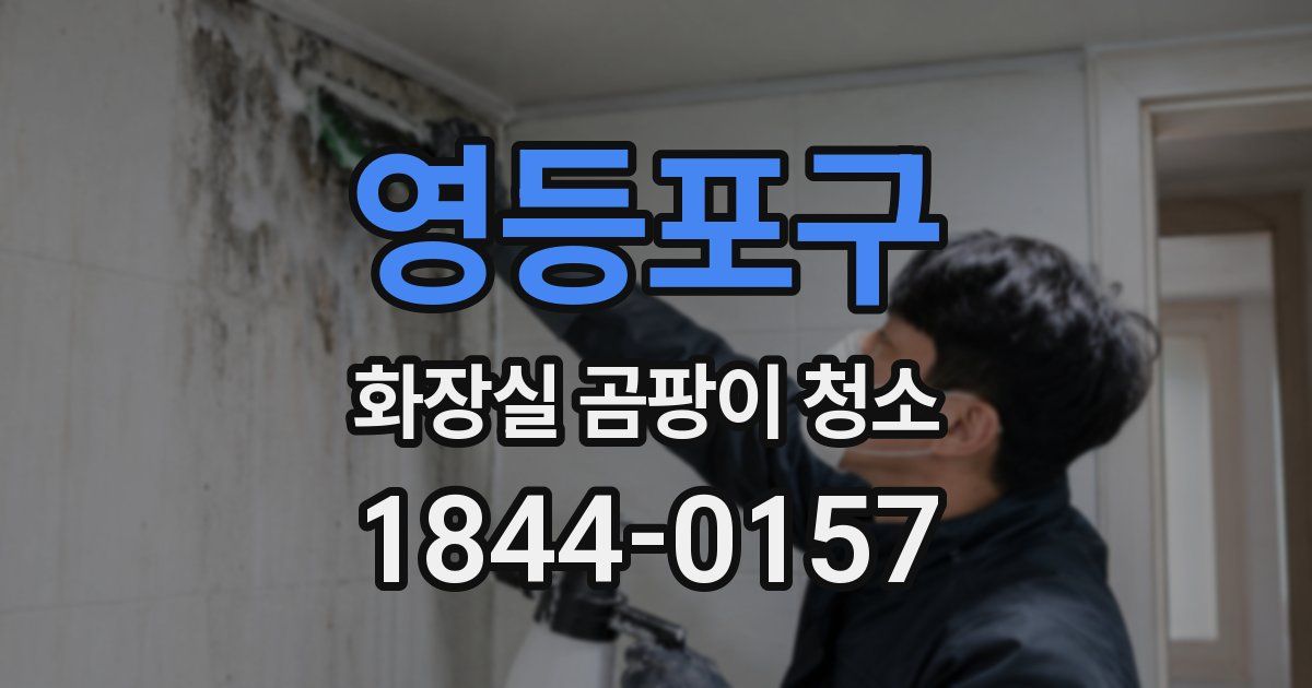 영등포구 화장실 곰팡이 청소