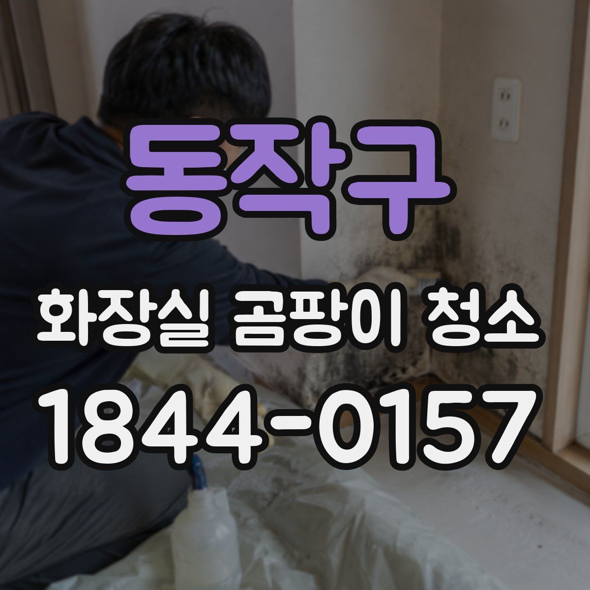 동작구 화장실 곰팡이 청소