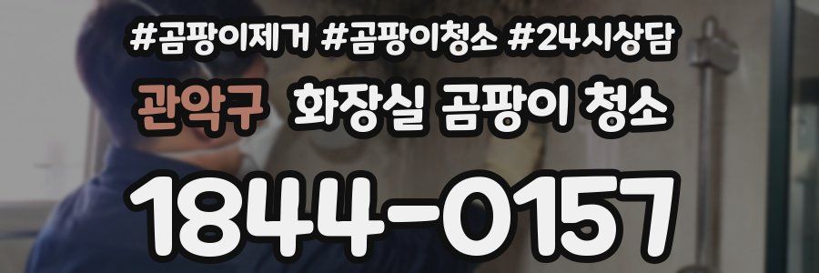 관악구 화장실 곰팡이 청소