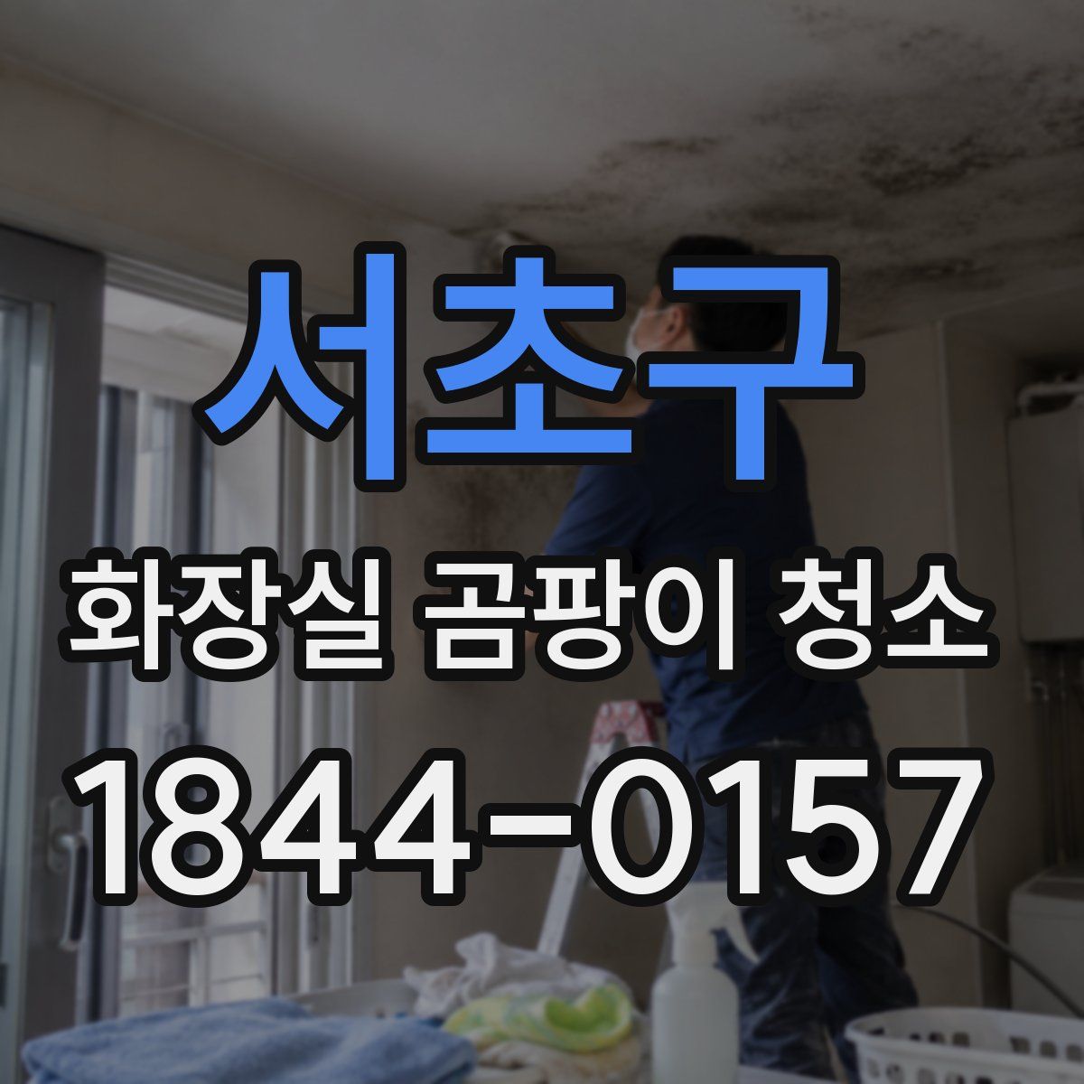 서초구 화장실 곰팡이 청소