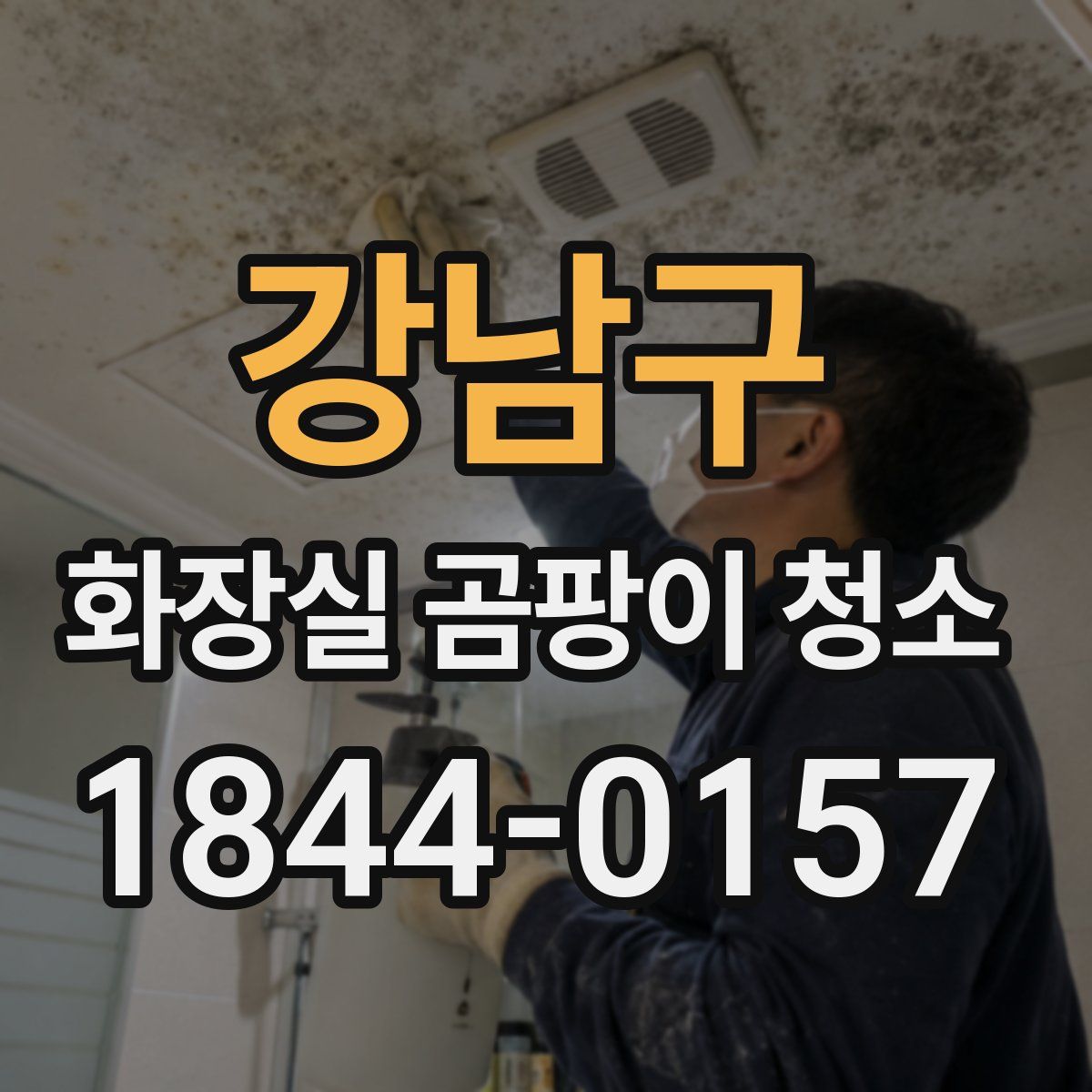 강남구 화장실 곰팡이 청소