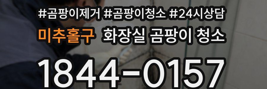 미추홀구 화장실 곰팡이 청소