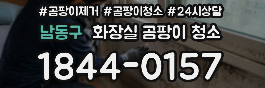 남동구 화장실 곰팡이 청소