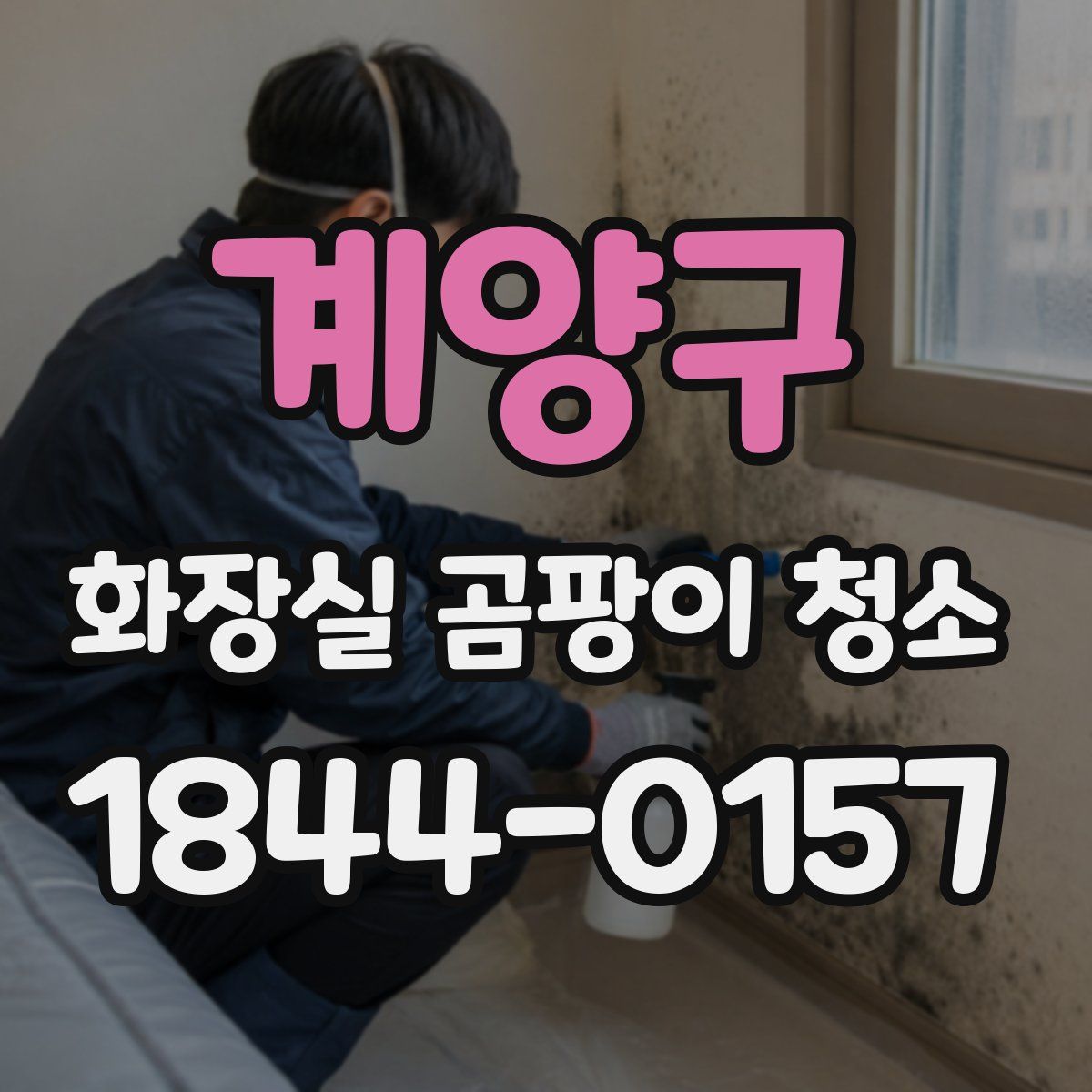 계양구 화장실 곰팡이 청소