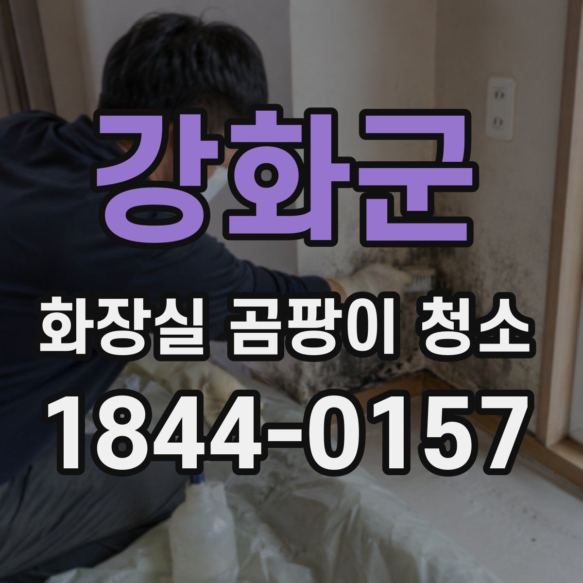 강화군 화장실 곰팡이 청소