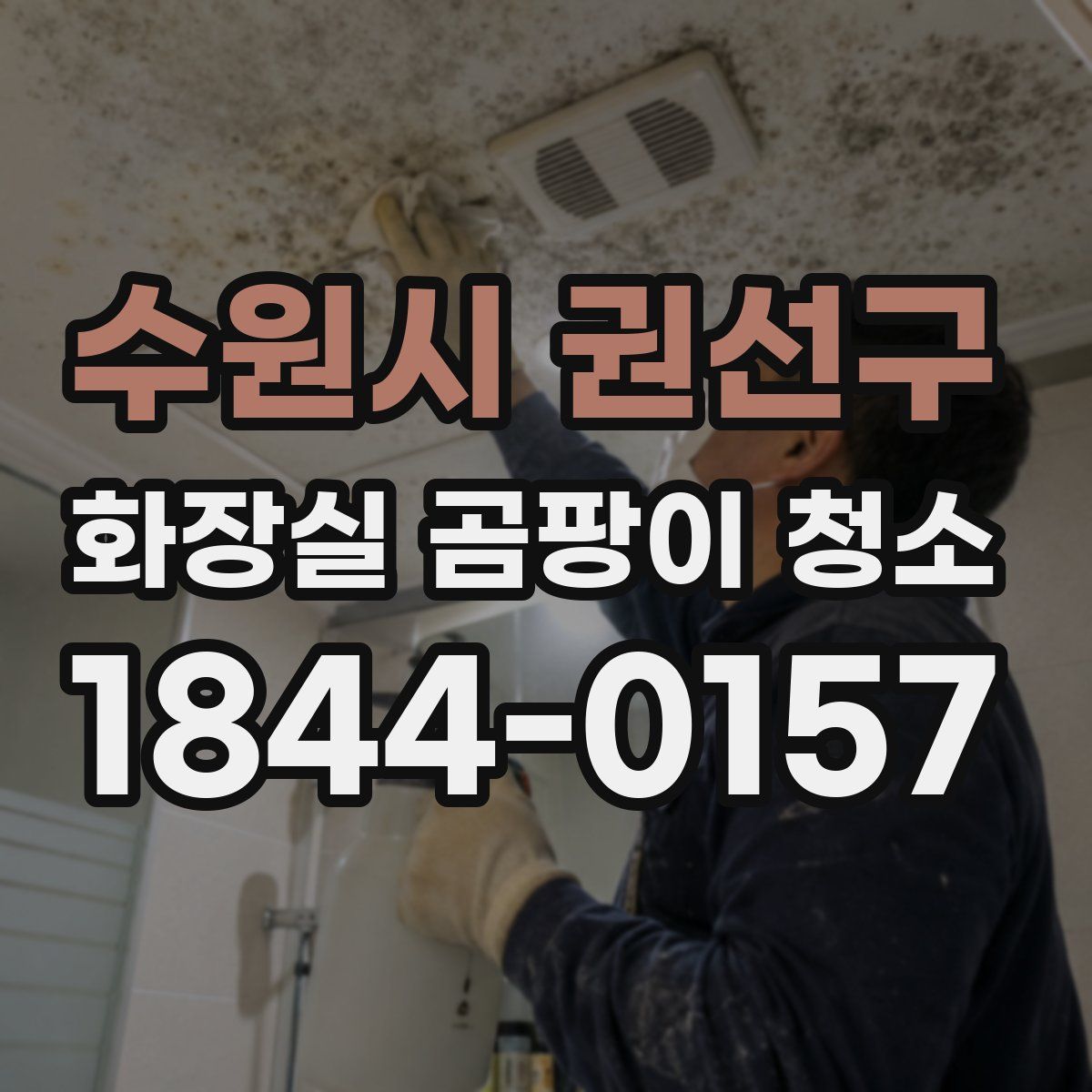 수원시 권선구 화장실 곰팡이 청소