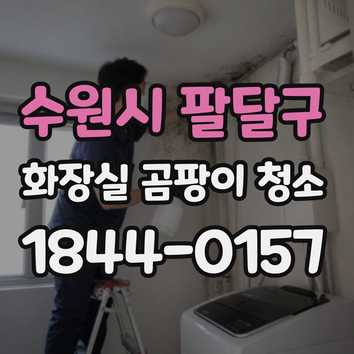 수원시 팔달구 화장실 곰팡이 청소