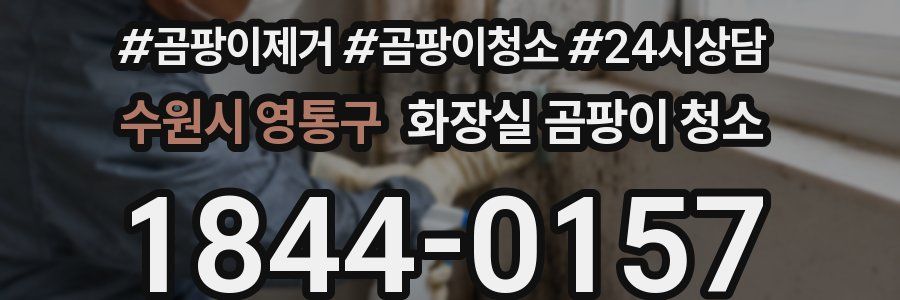수원시 영통구 화장실 곰팡이 청소