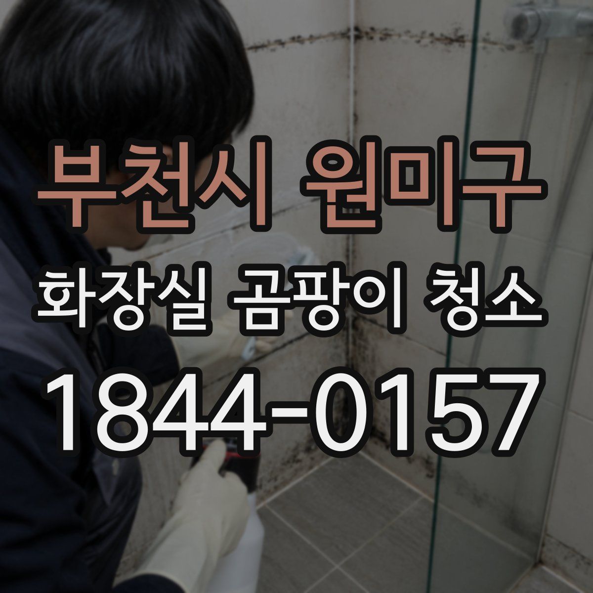 부천시 원미구 화장실 곰팡이 청소