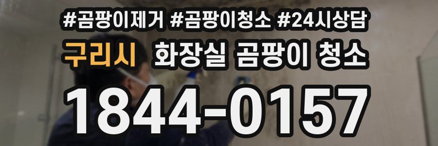 구리시 화장실 곰팡이 청소