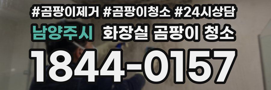 남양주시 화장실 곰팡이 청소