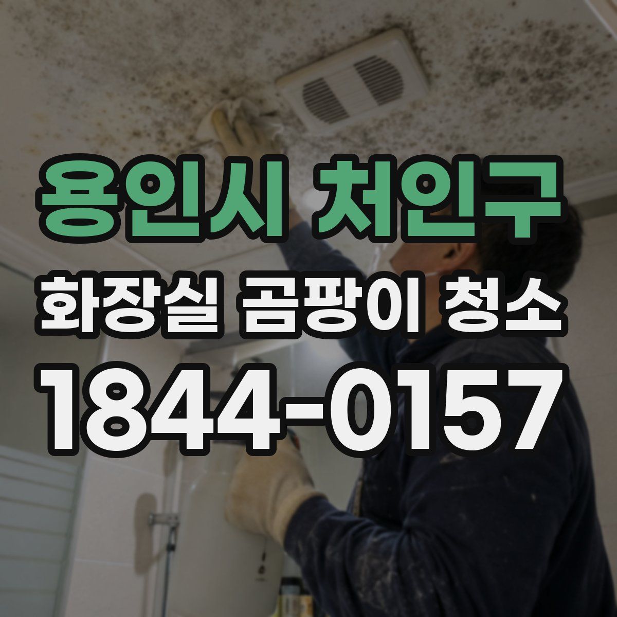용인시 처인구 화장실 곰팡이 청소