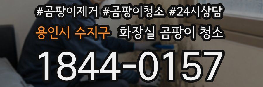 용인시 수지구 화장실 곰팡이 청소