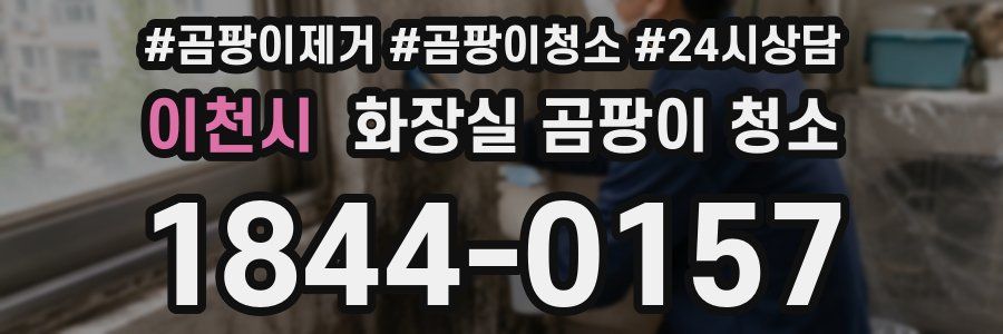 이천시 화장실 곰팡이 청소