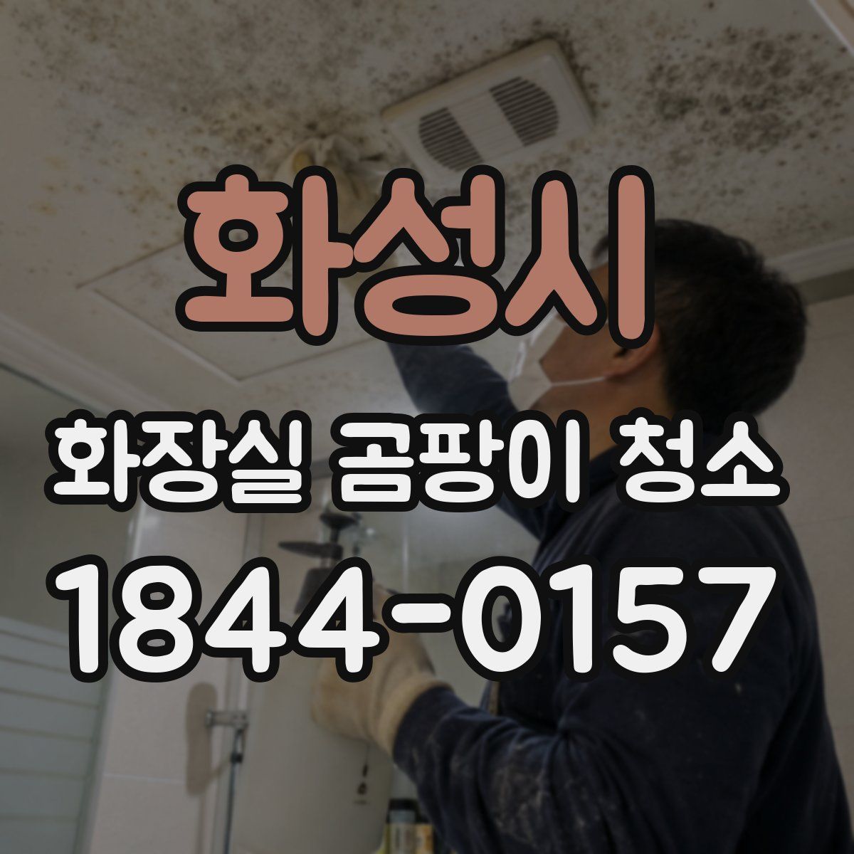 화성시 화장실 곰팡이 청소
