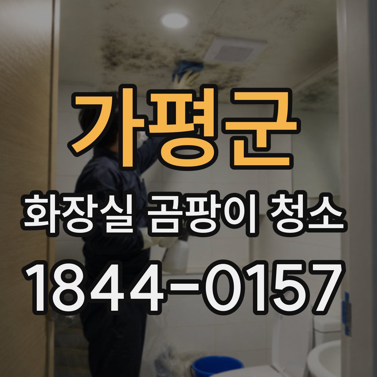 가평군 화장실 곰팡이 청소