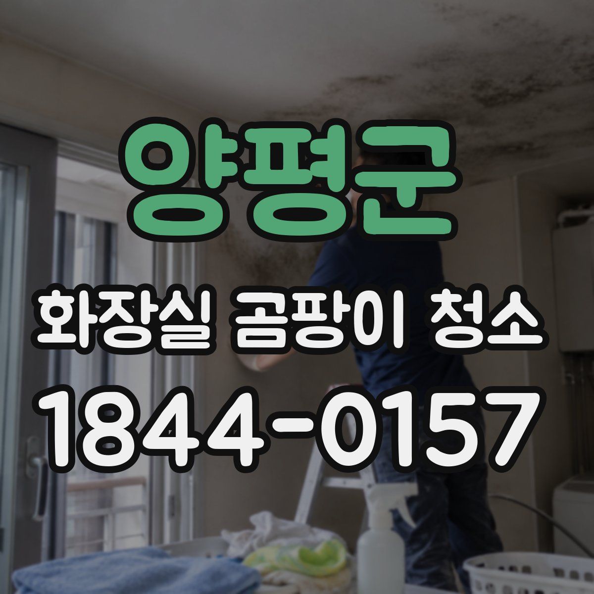 양평군 화장실 곰팡이 청소