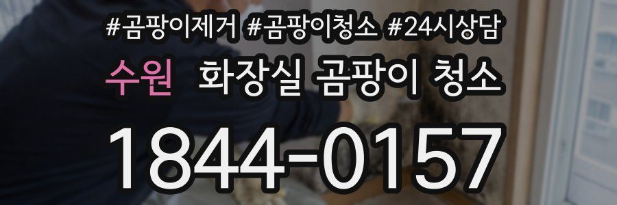 수원 화장실 곰팡이 청소