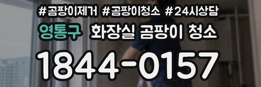 영통구 화장실 곰팡이 청소
