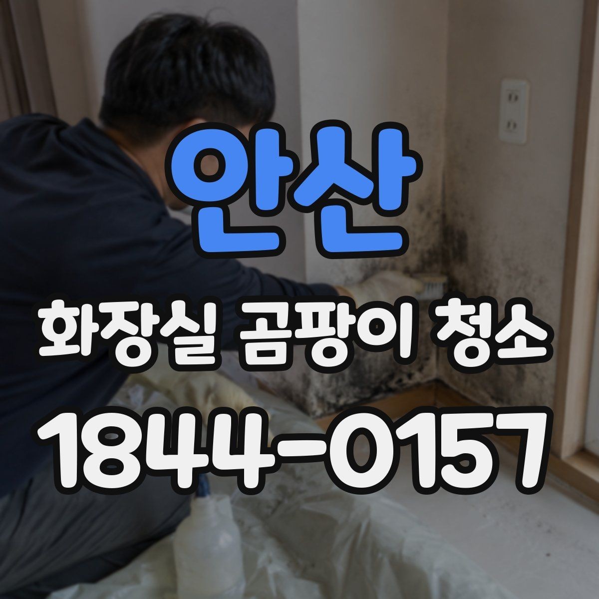 안산 화장실 곰팡이 청소 거품형과 스프레이형 차이 비교