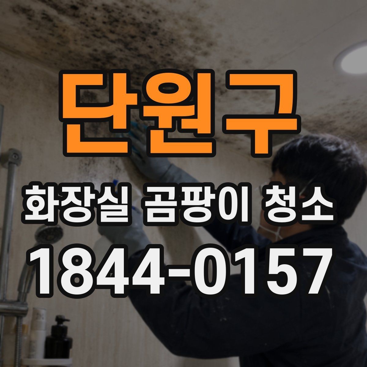 단원구 화장실 곰팡이 청소 물때와 검은 곰팡이를 함께 지우는 법