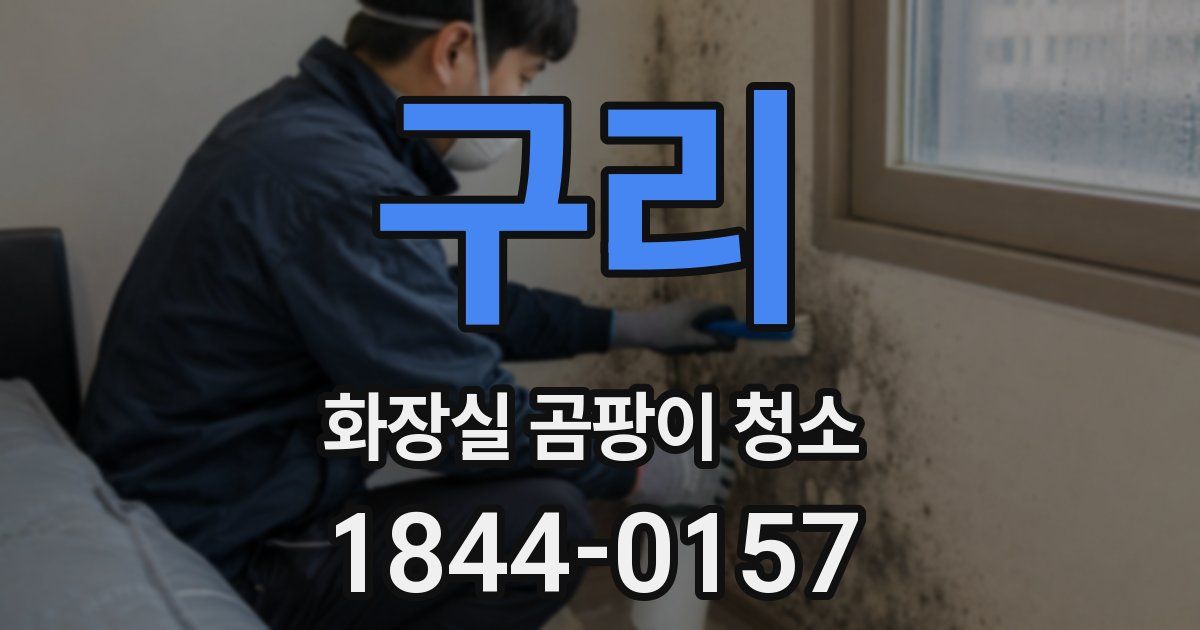 구리 화장실 곰팡이 청소