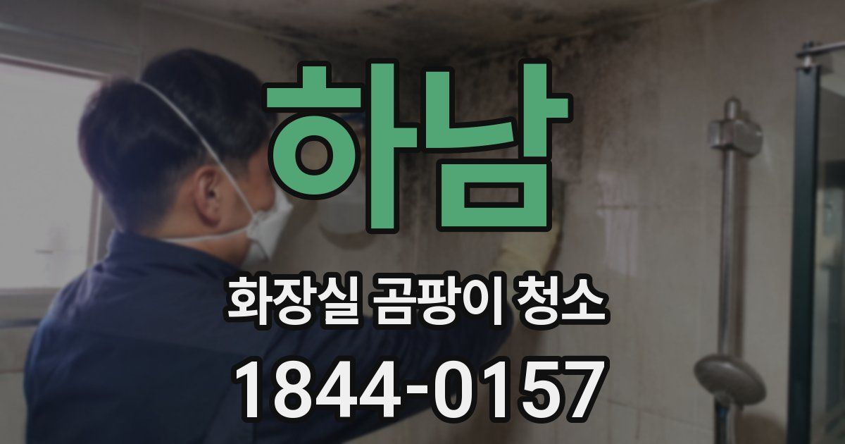 하남 화장실 곰팡이 청소
