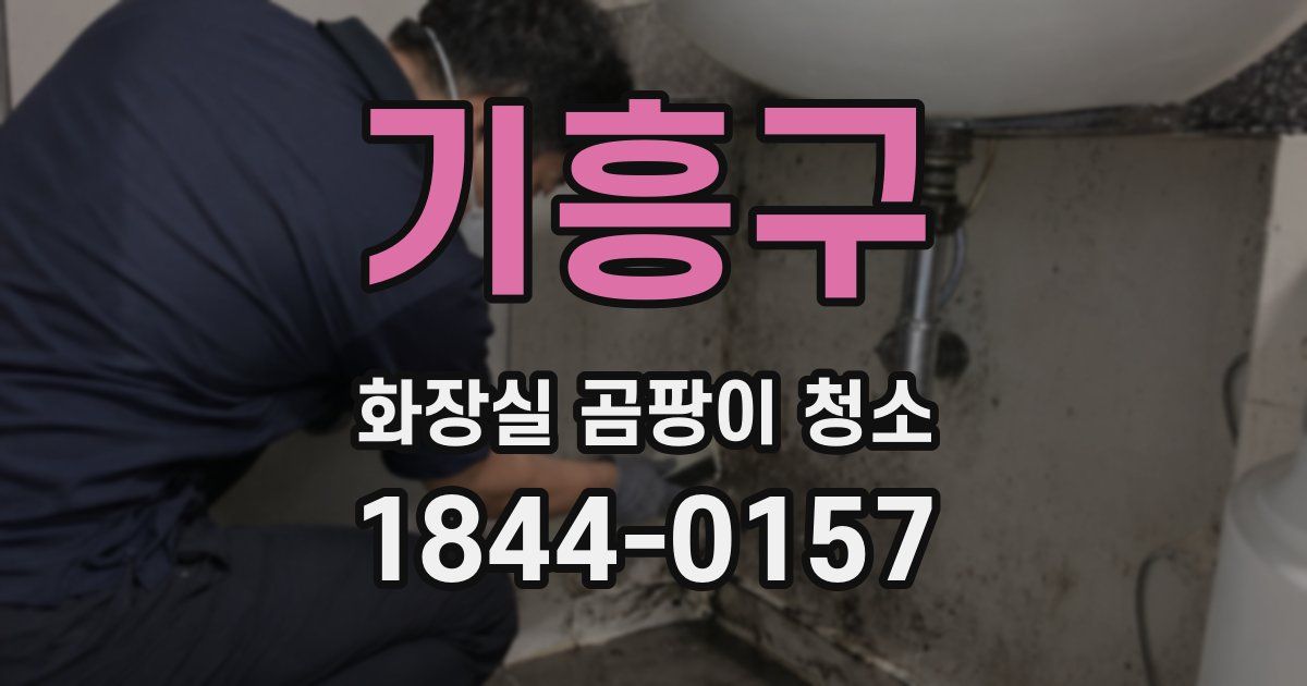 기흥구 화장실 곰팡이 청소