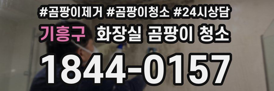 기흥구 화장실 곰팡이 청소